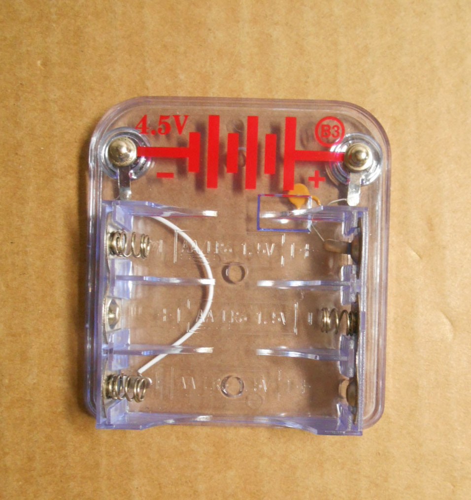 Elenco Snap Circuits B3 4.5V  Battery Holder B12
