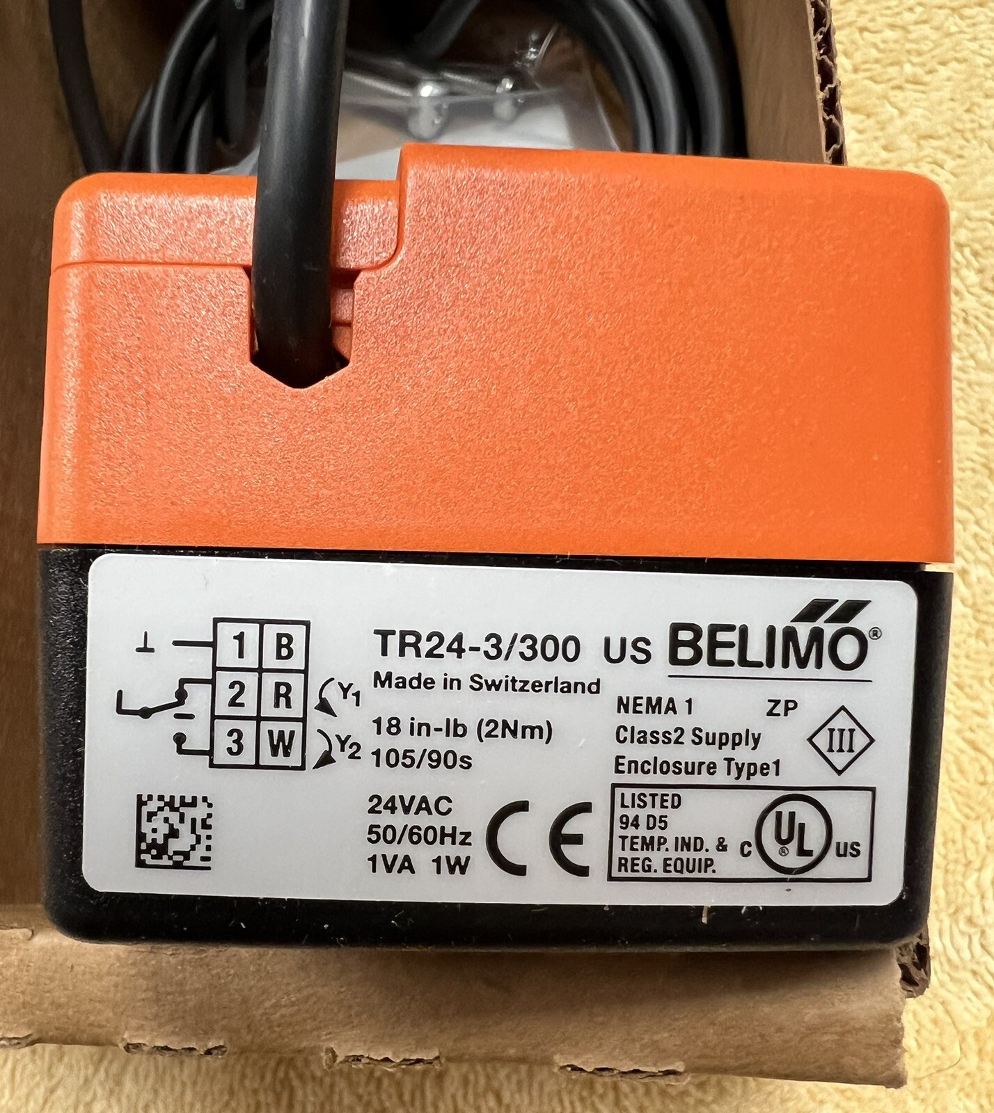 Belimo Actuator TR24-3/300 US