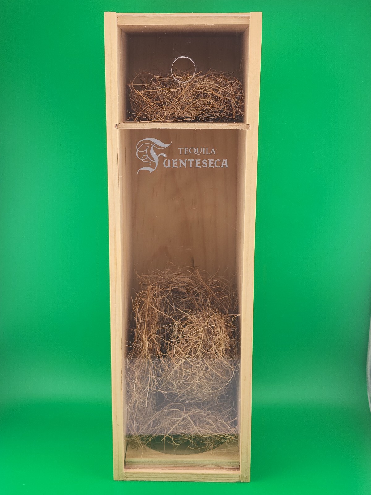 Fuenteseca Cosecha Tequila Blanco 2013 Empty Box Barware Man Cave 13.75"