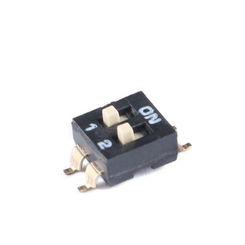 SMD Slide Dip Switch Module Pitch 2.54mm 1/2/4-8 Position SPST SMT Toggle Switch