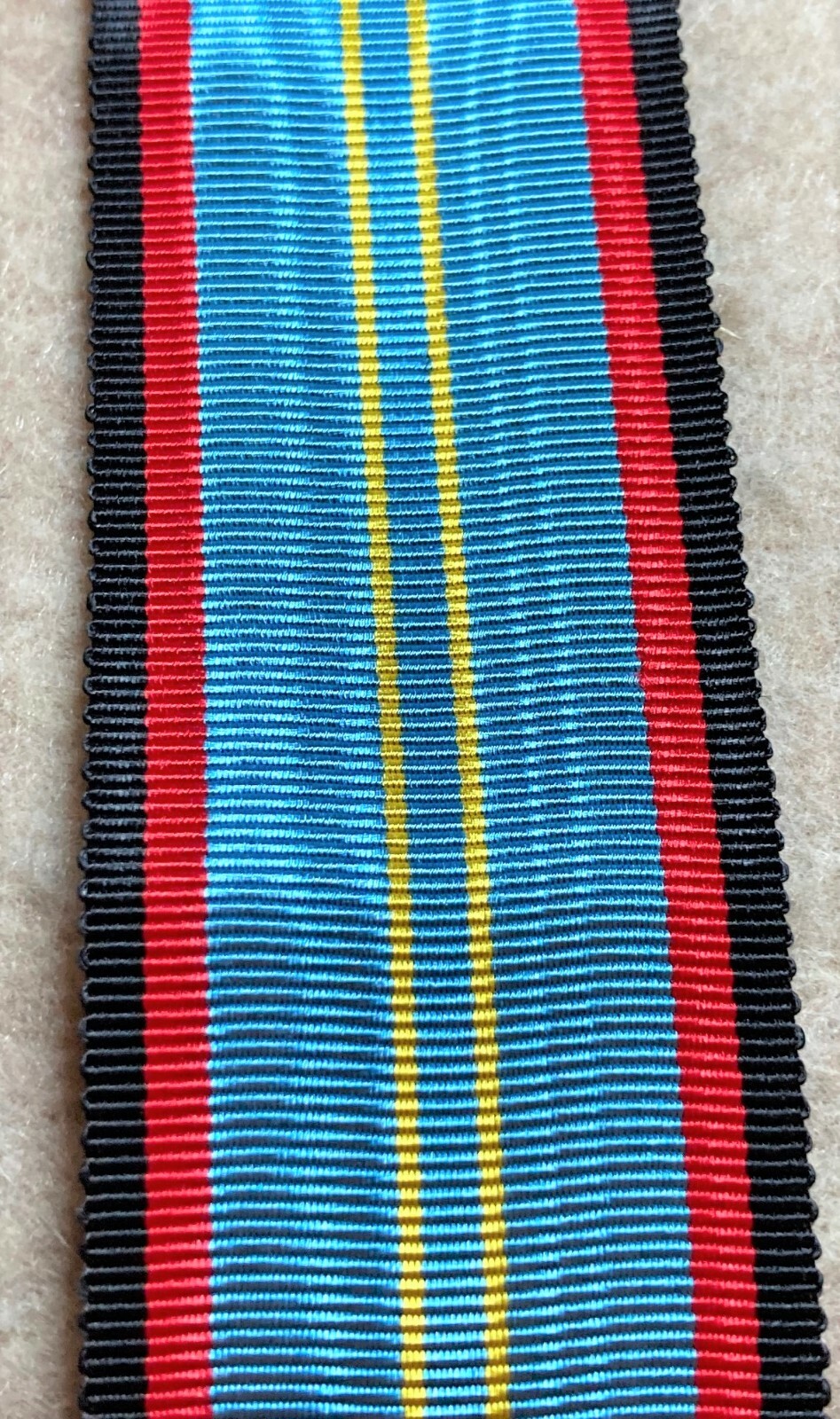 Ukranian Ribbon for the Comm. 20th Ann. of the Rifle Div "Haltchyna"