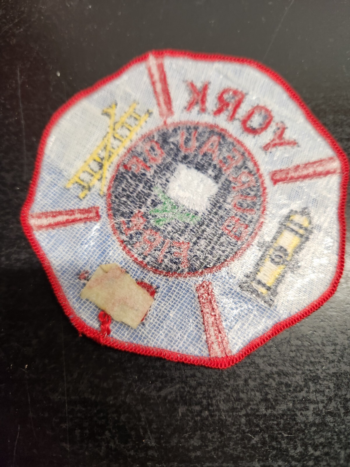 Vintage York Pennsylvania Fire Department Patch