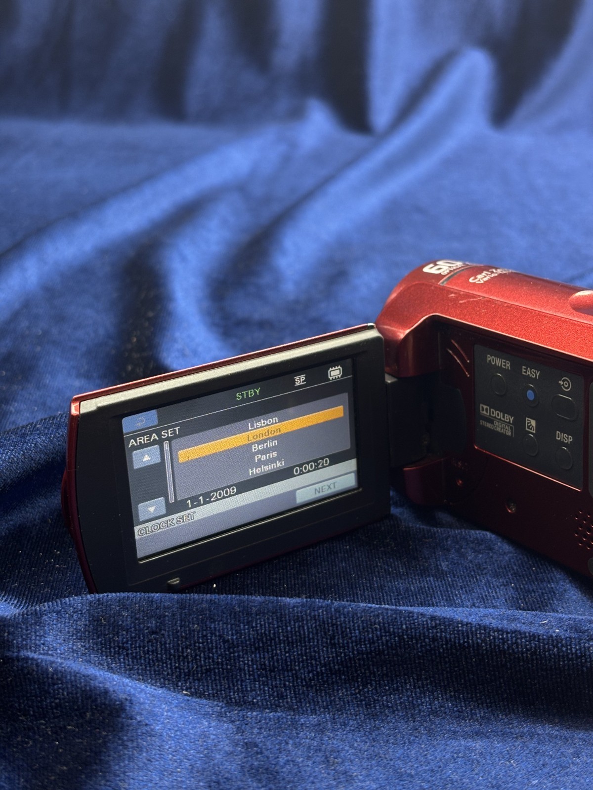 Sony Handycam DCR-SX30 camera only/ WORKS