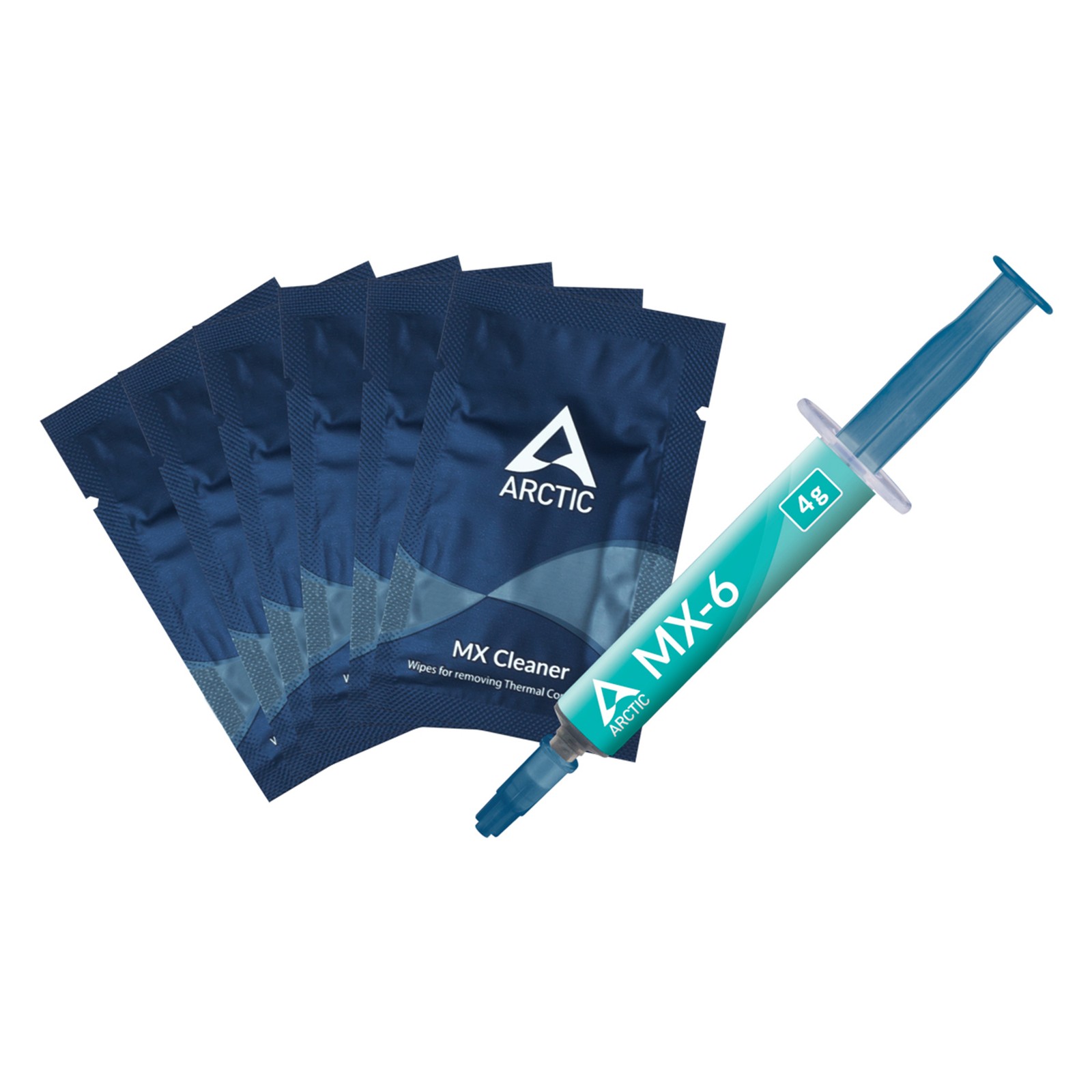 ARCTIC MX-6 (4 g, incl. 6 MX Cleaner) Ultimate Performance Thermal Paste for CPU