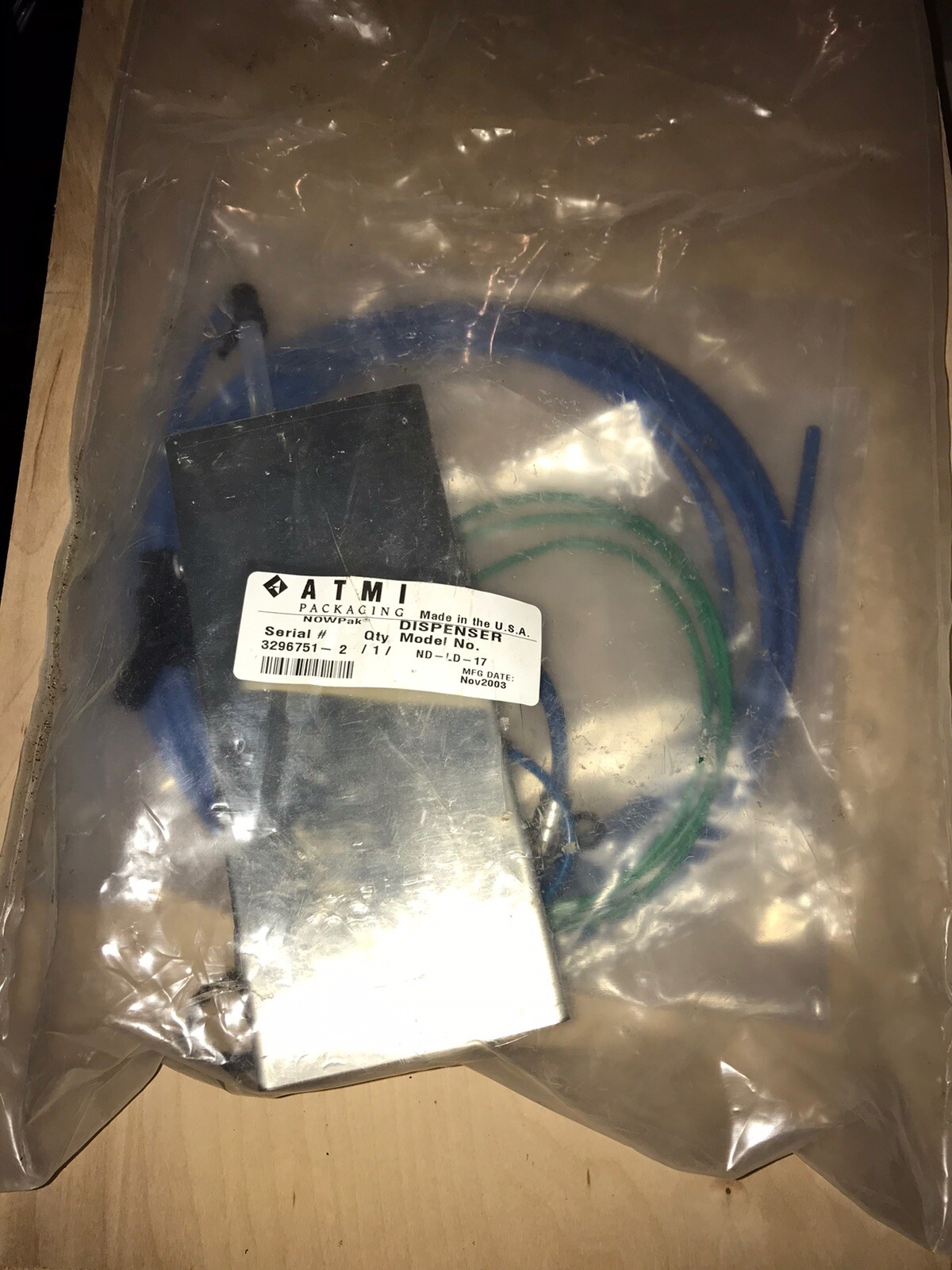 ATMI Packaging ND-LD-17 Photoresist Dispenser NOWPak New Surplus Sealed