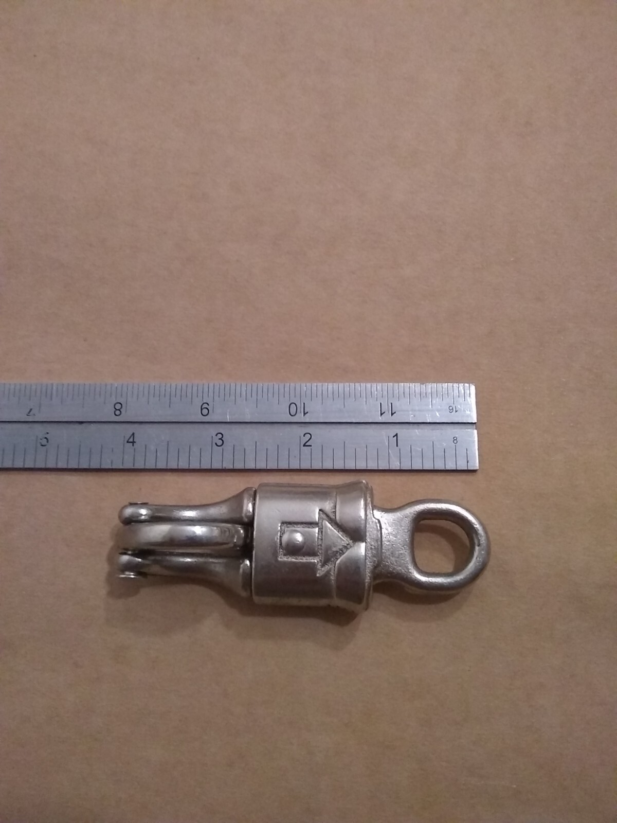 Panic Snap 3 7/8” Long 1/2" Fixed-Eye Nickel Plated (Pack Of 10) **Close Out**