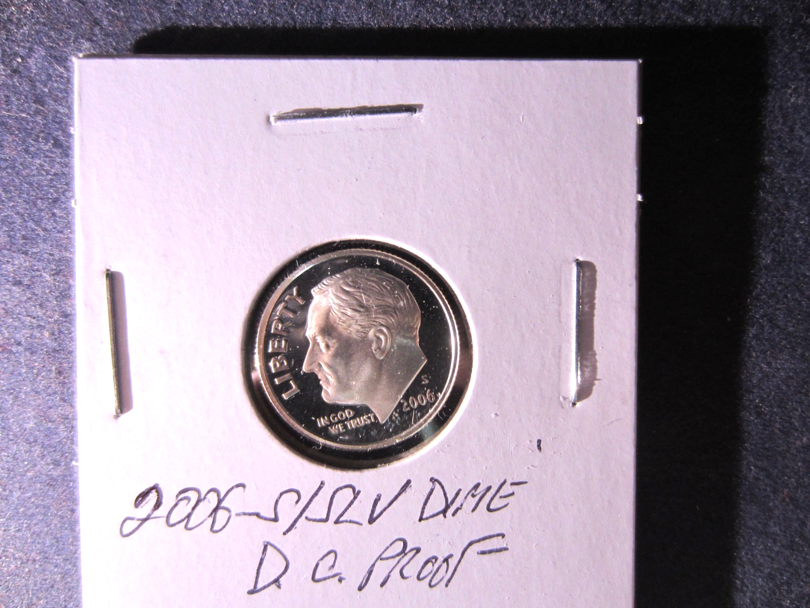 2006-S Silver Roosevelt Dime Deep Cameo Mirror Proof - Upper Grading Ranges