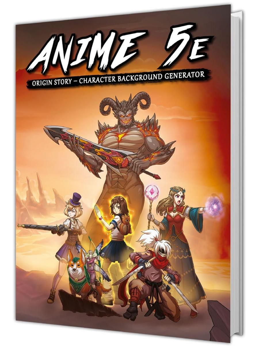 Anime 5E Origin Story Companion New