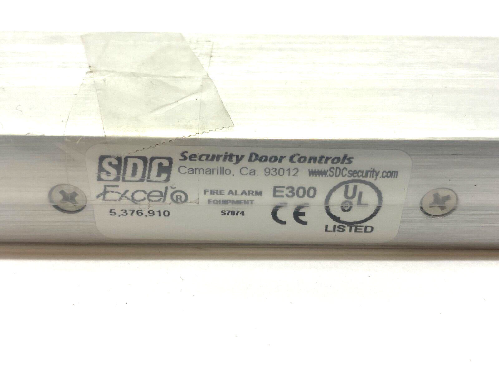 Security Door Controls E300 Excel Micro Magnetic Cabinet Lock 300lb Hold Force