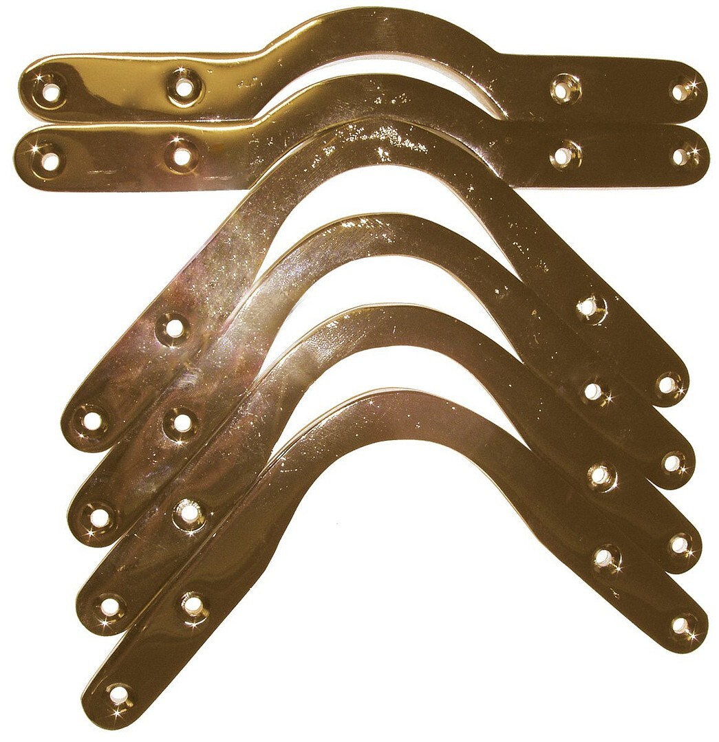 Pool Snooker Billiard Table Pocket Brackets Bolt Down Fitting Fancy Chrome