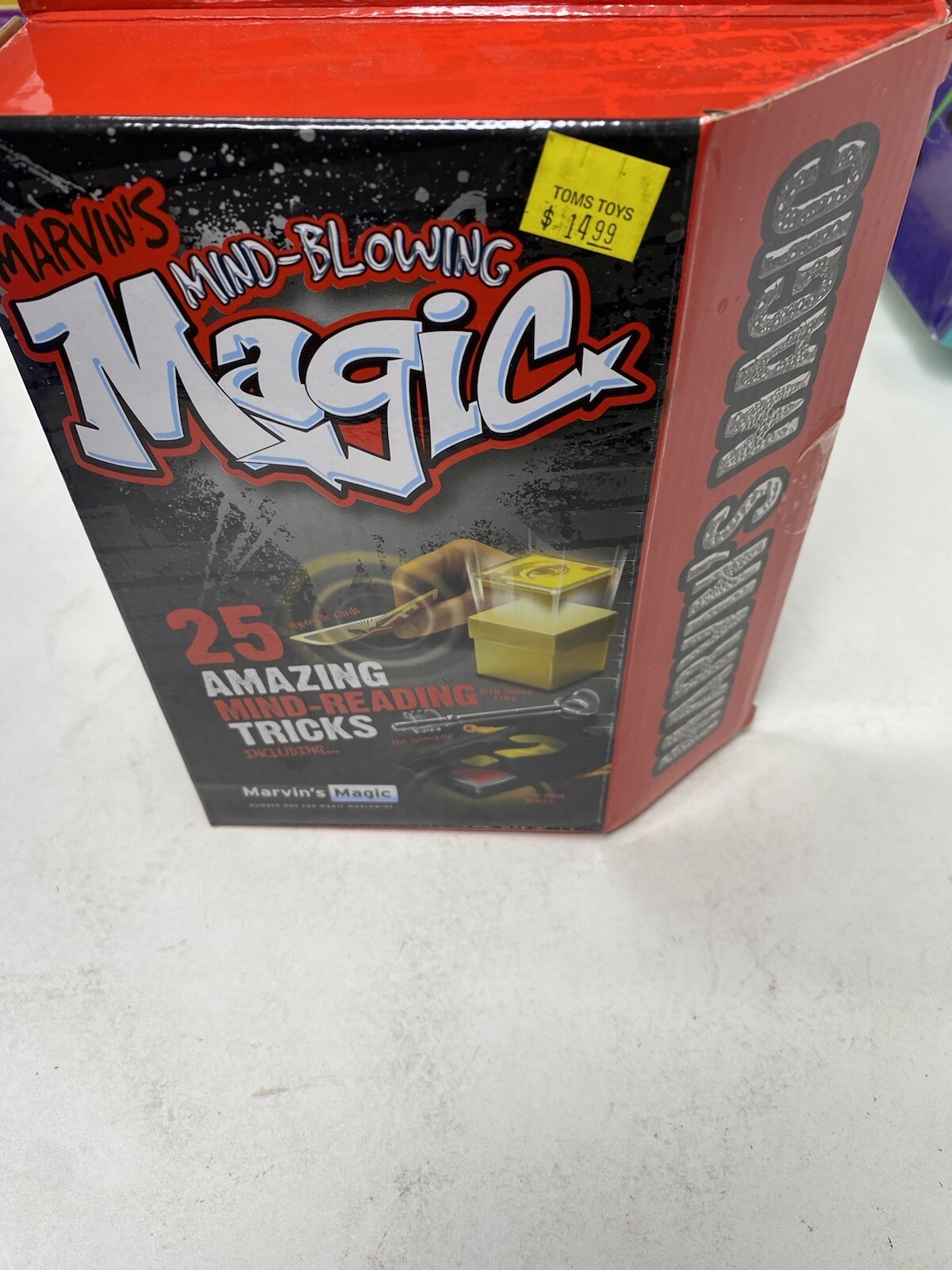 Magic Set Marvin’s Magic 25 Amazing Mind Reading Blowing Magic! Tricks Mentalism
