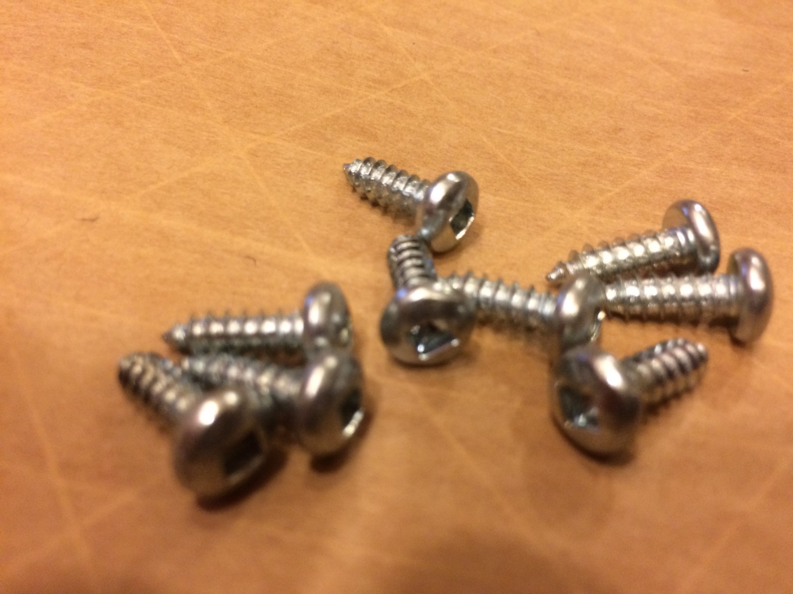 #8 X 1/2" Pan Head Square Drive Coarse Wood Screw In Lots of 100pc