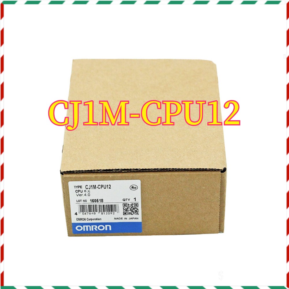 OMRON CJ1M-CPU12 PLC CPU Module Industrial Automation Control New In Box