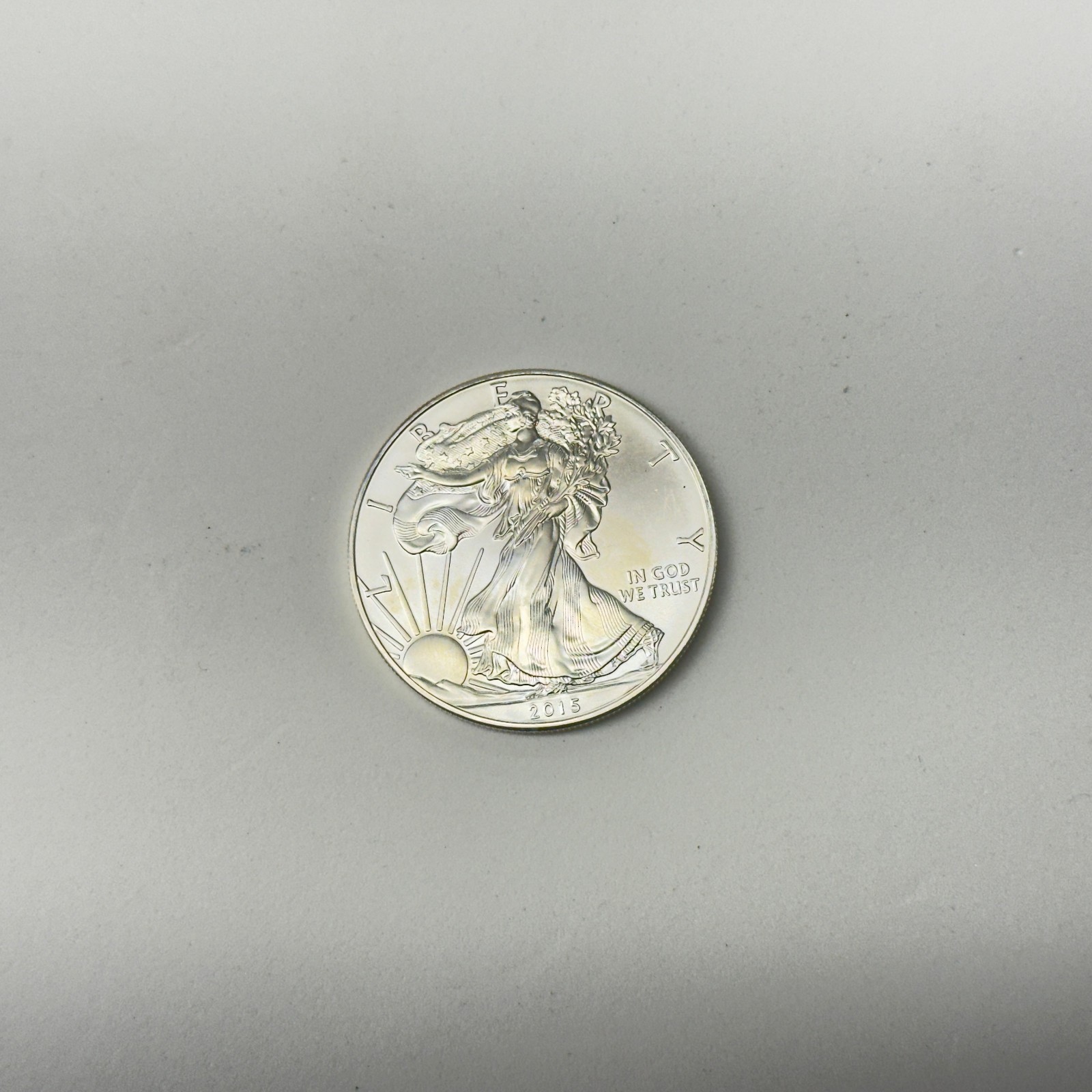 2015 American Silver Eagle Coin 1 oz $1 - BU