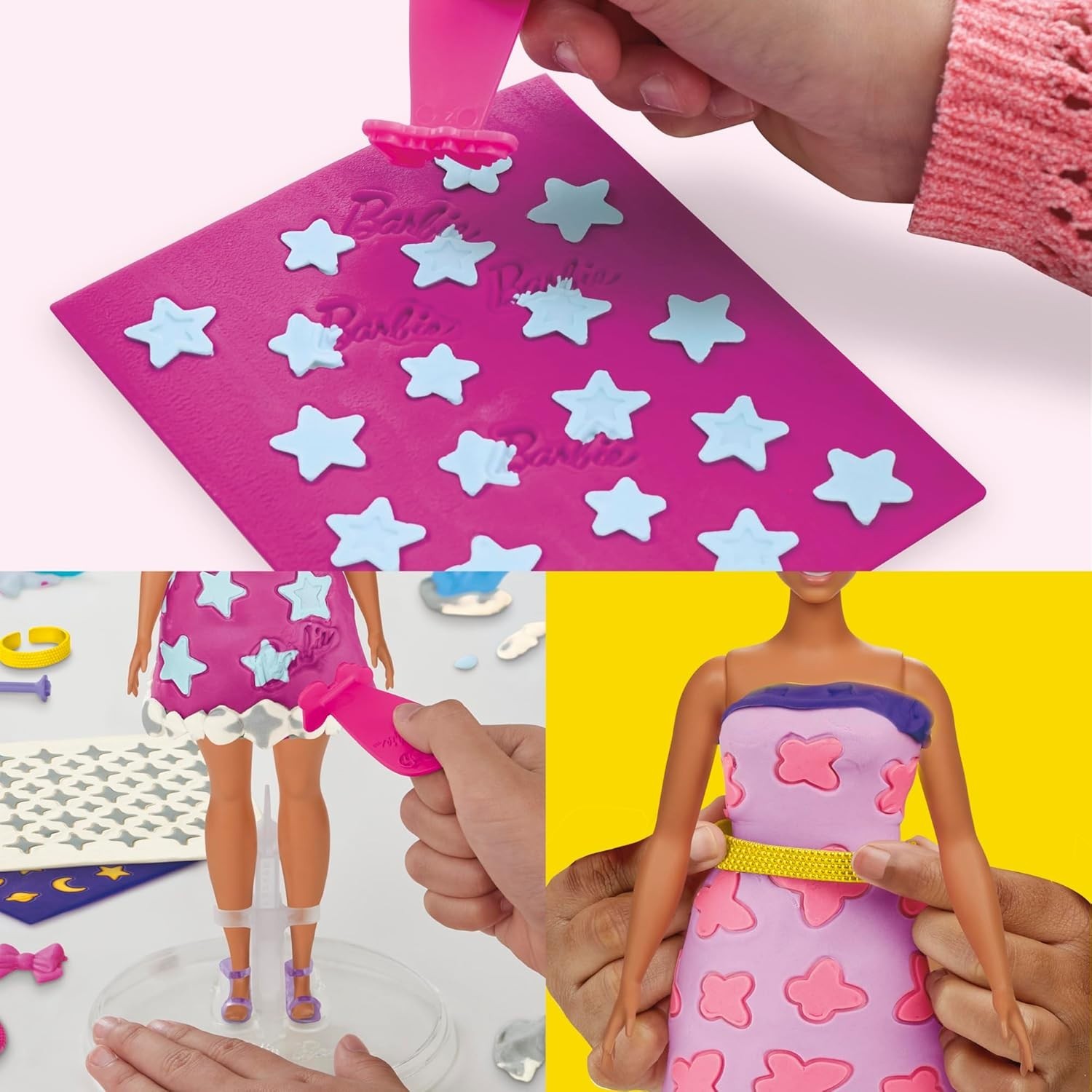 Inspire Creativity with Barbie Sparkles & Gems: 4 Modeling Sheets & Accessories