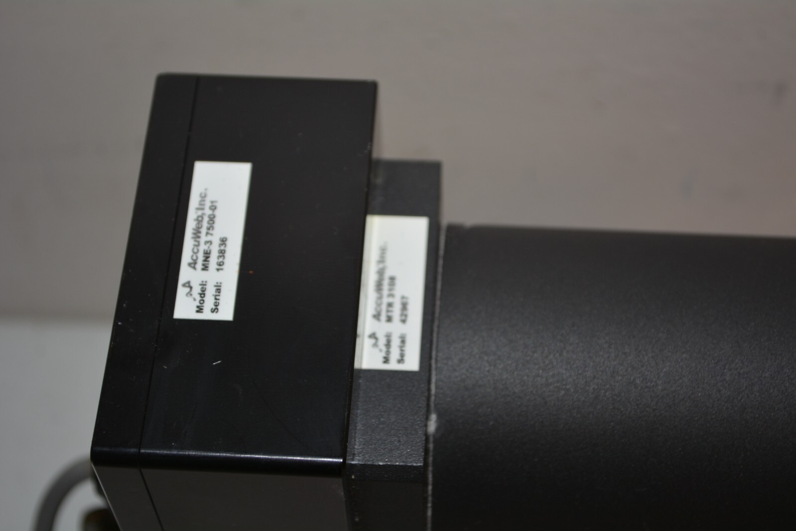 ^ AccuWeb Web Edge Guide Linear Actuator MNE-3 7500 / MTR 3108 & 1.5X3U Sensor