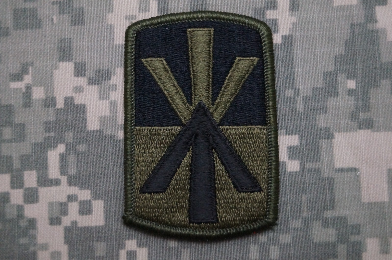 Military Patch US Army BDU Colored 11th ADA Air Defense Brigade Subdued Sew-on