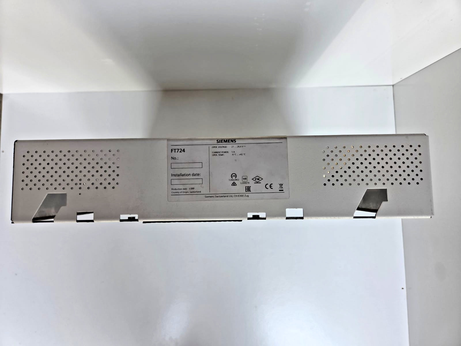 Siemens FT724-ZZ Cerberus Fire Terminal Board S54400-C31-A2 Network ControlPanel