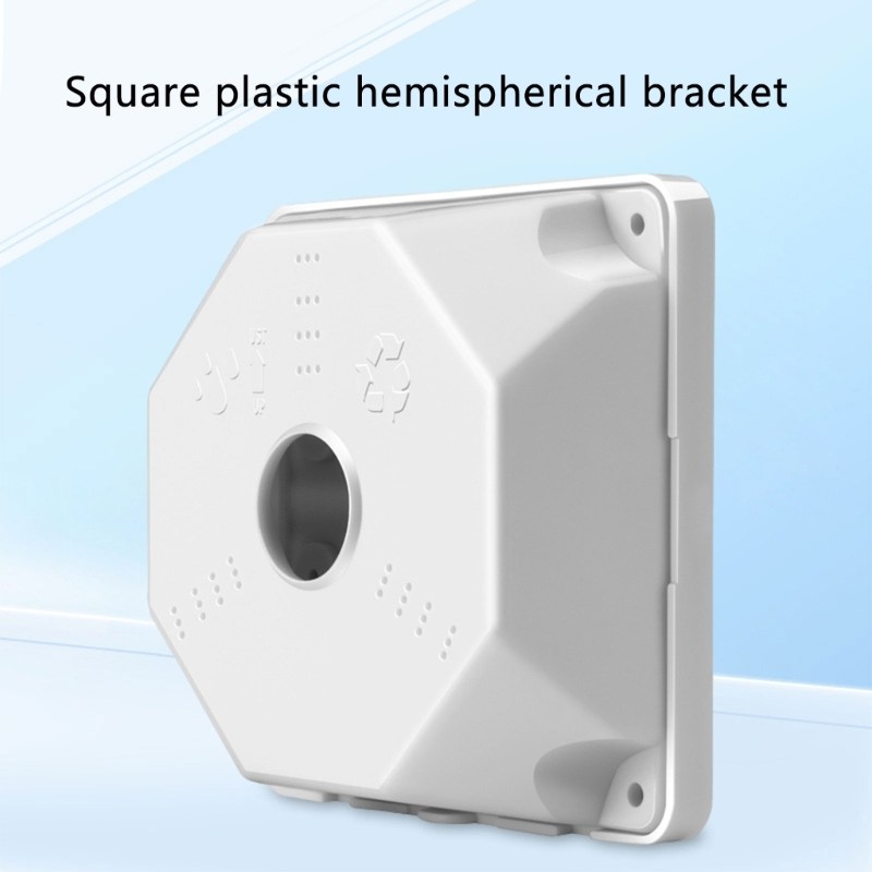 Waterproof Junction Box for Camera Camera Mount Bracket Support Long-Terms Use