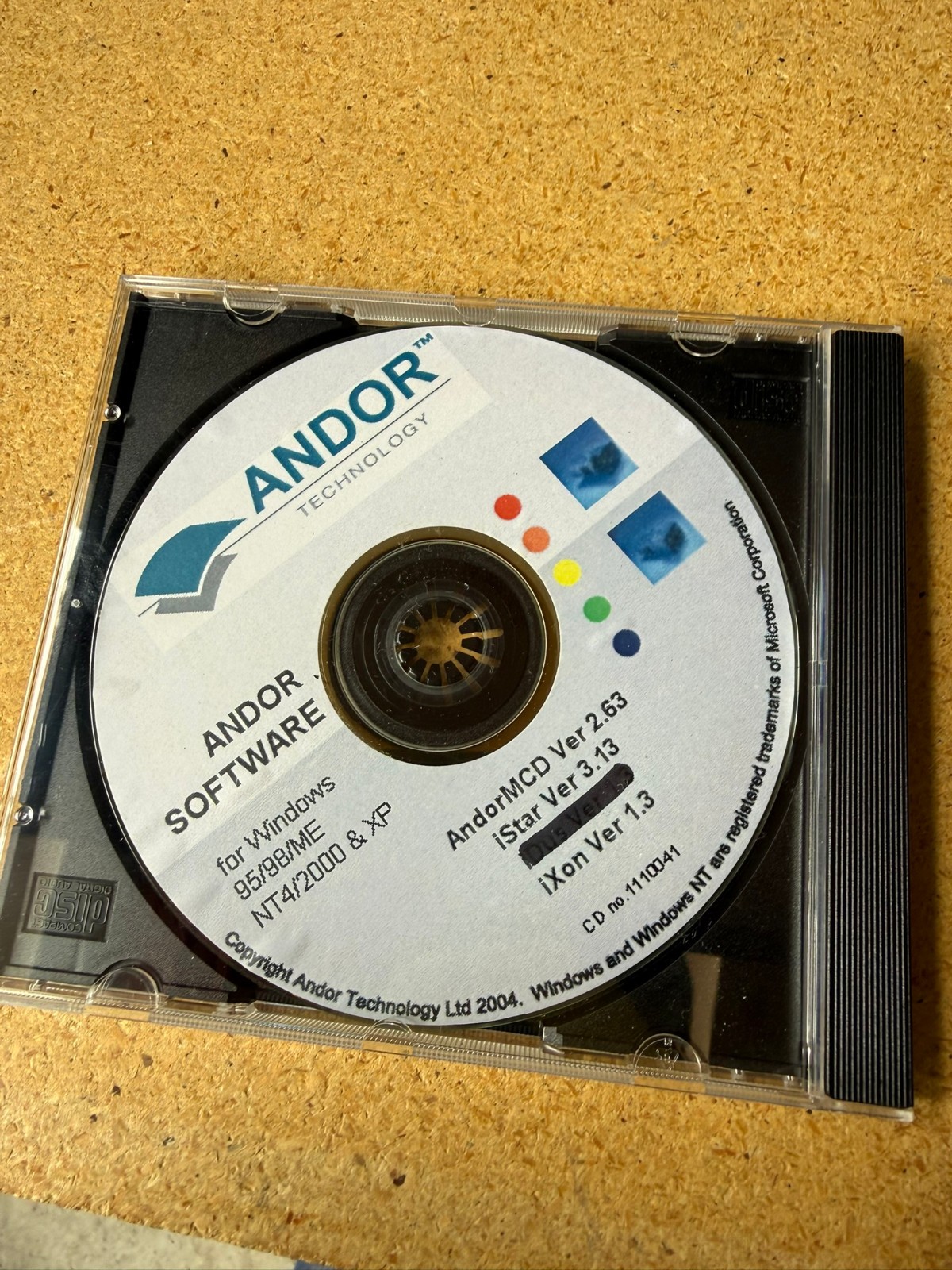 Andor Scientific CCD Camera Imaging Module w/ Case & Cables Laboratory Equipment