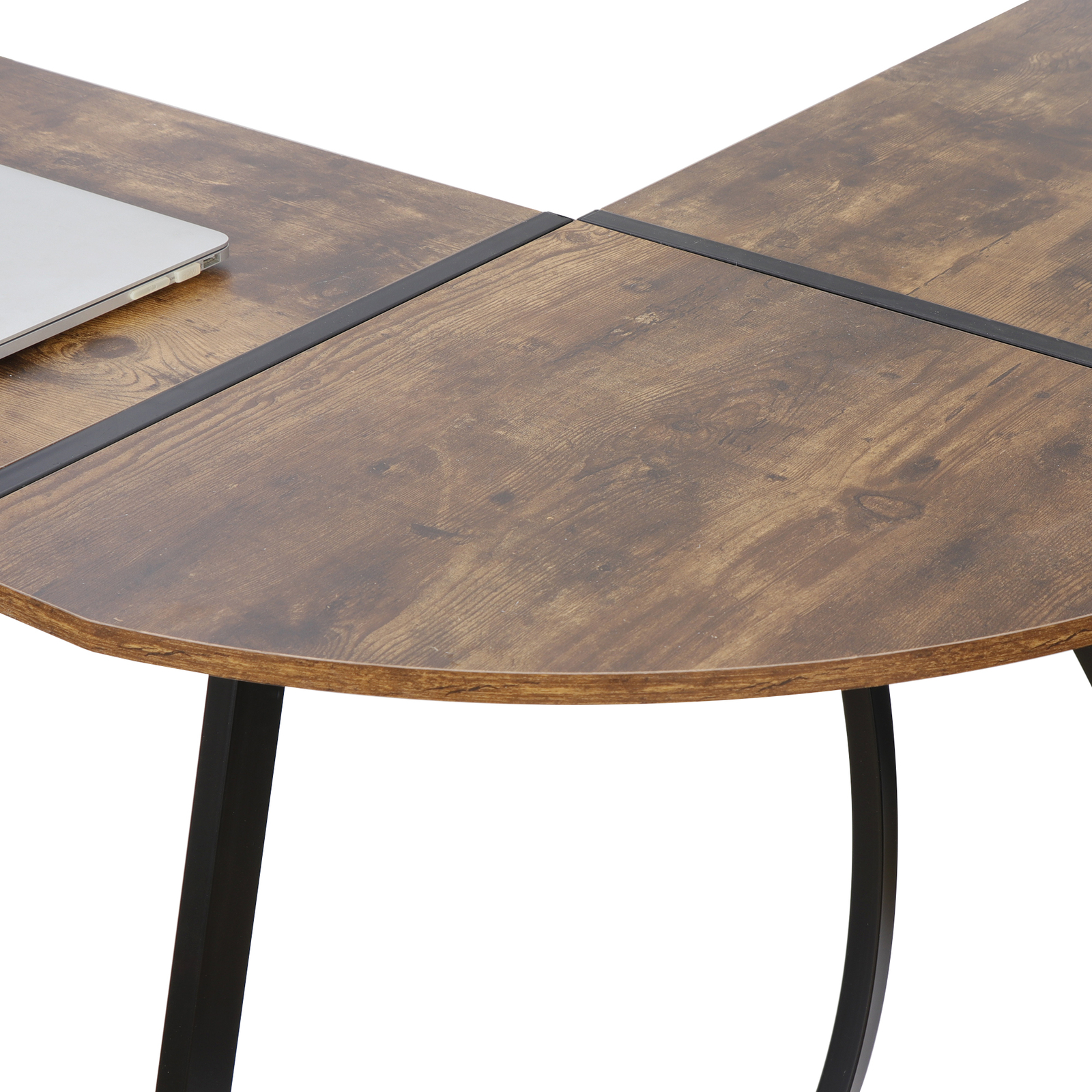 L-Shaped Computer Desk L Shaped Corner Desk Laptop Study Writing Table Sturdy