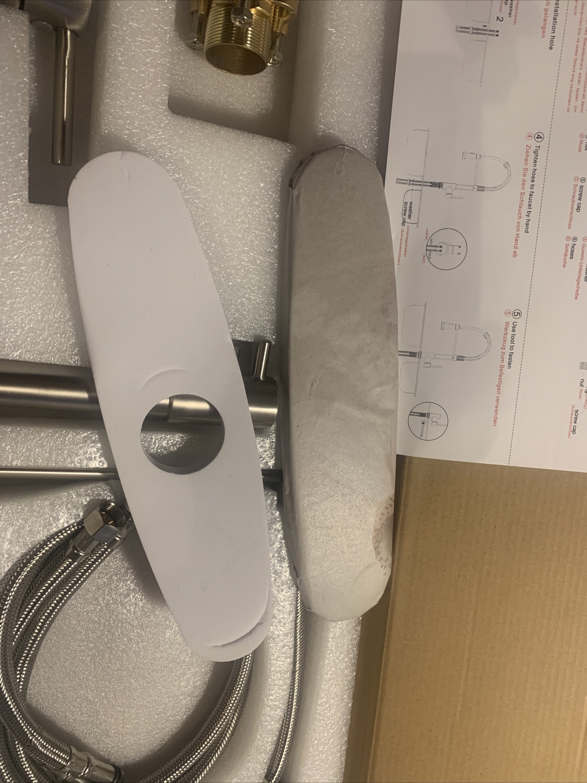 serimer 2-function co. faucet brushed nickel NOB