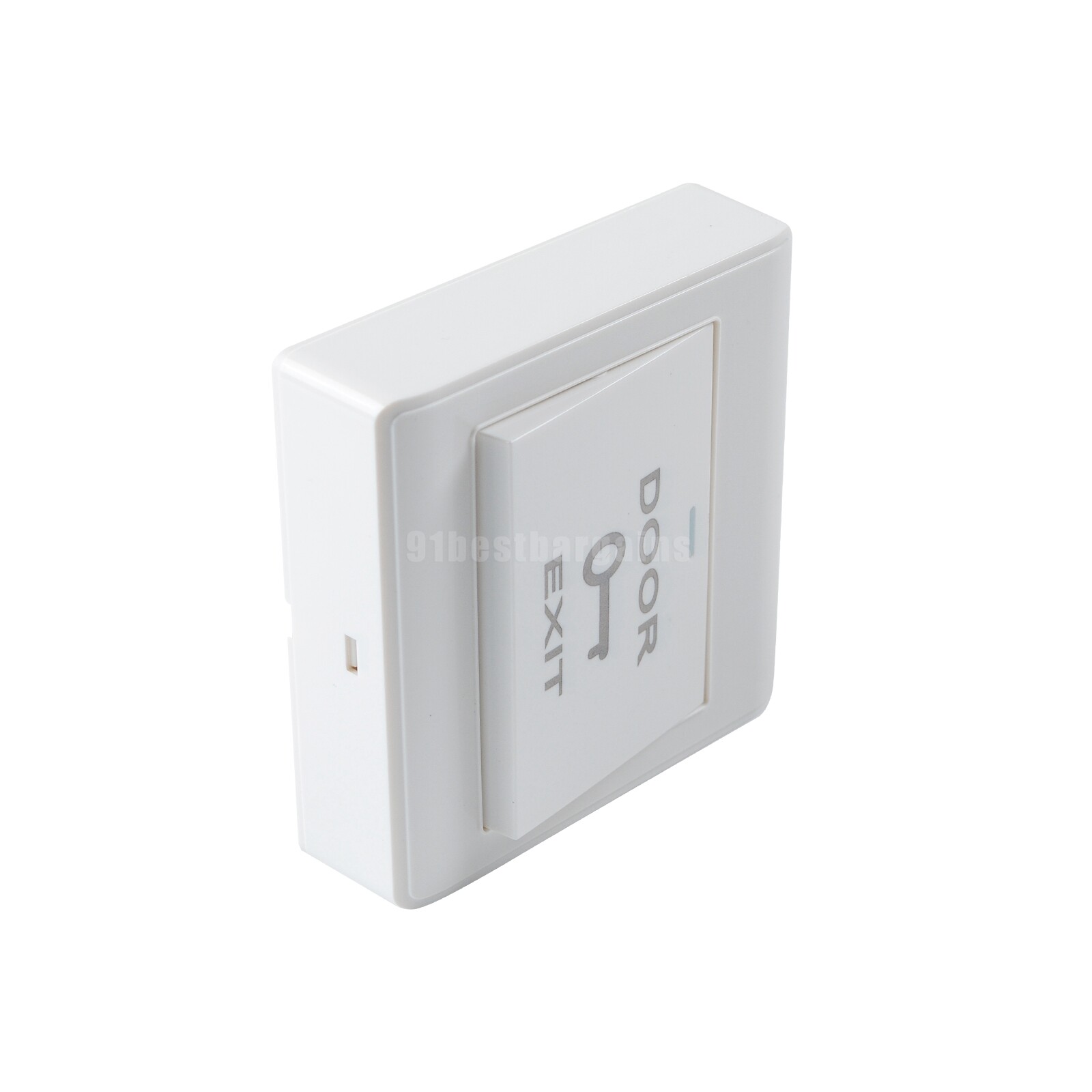 Push to Exit Button Release NO/NC/COM Door Switch Panel 86mmx86mm 36V 3A White