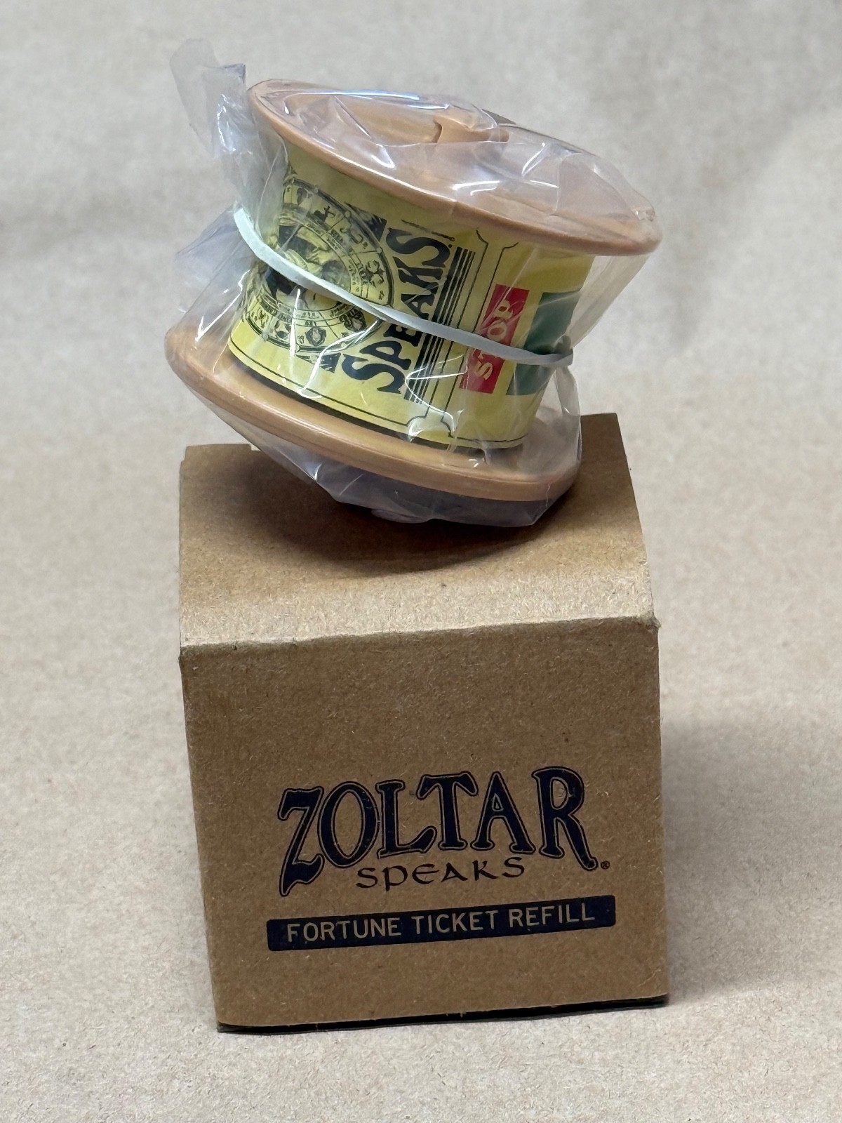 New Wave Toys ZOLTAR SPEAKS Replicade FORTUNE TICKET REFILL - FREE SHIPPING!!