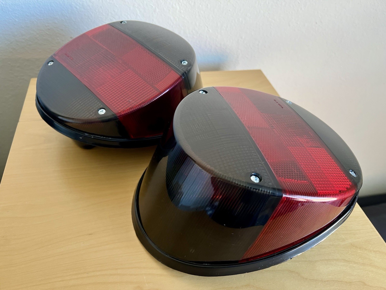 VW T1 Bug & Super Beetle & Thing Tail Light Tailights SMOKE SET