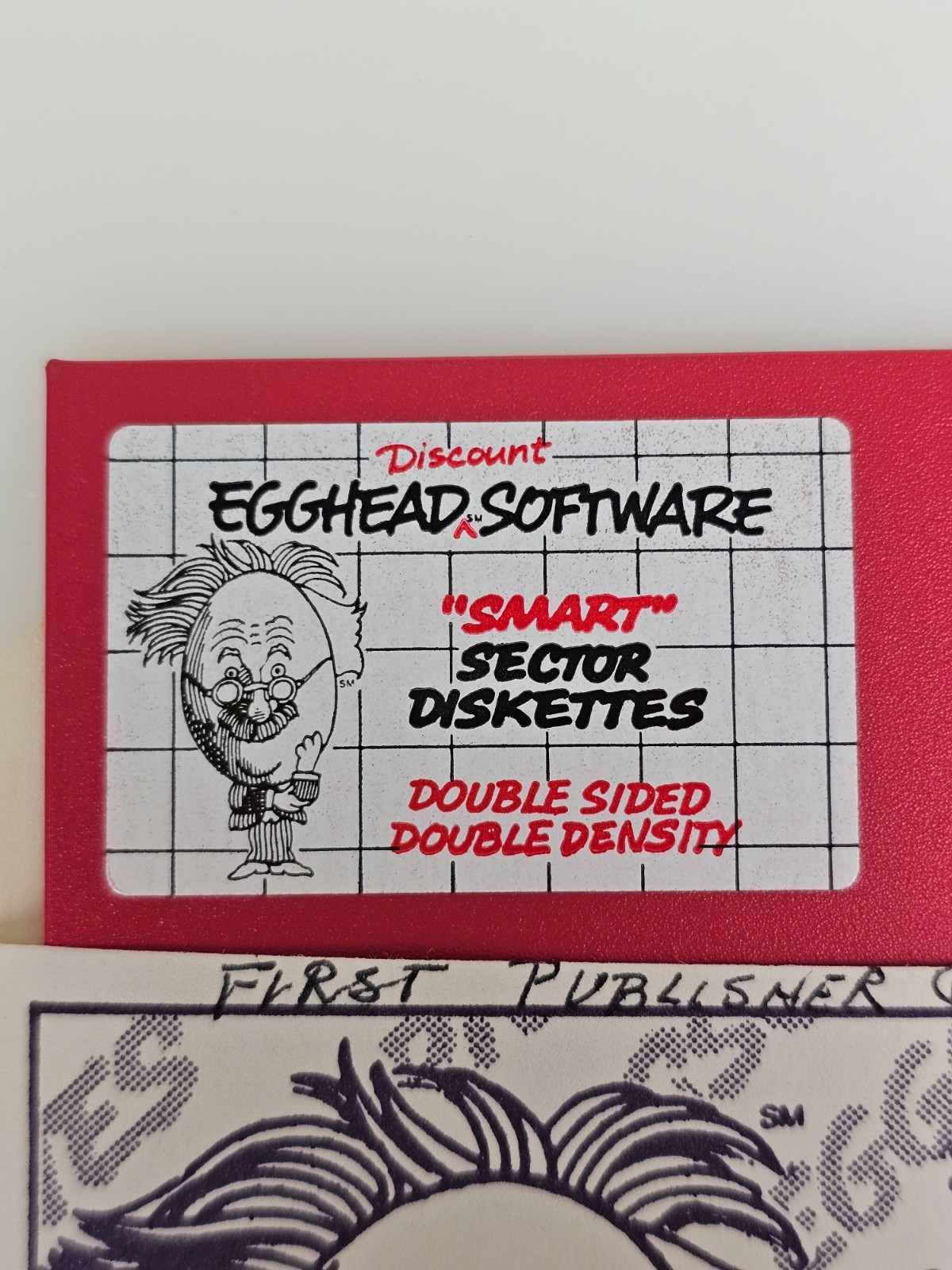 Red Egghead Discount Software Smart Sector Floppy Disk Diskette