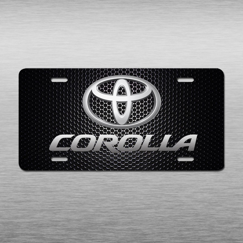 Toyota Corolla Inspired Novelty Art LICENSE PLATE Car Truck SUV Car Tag