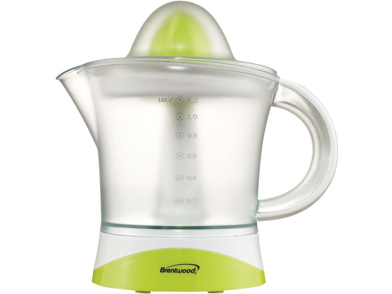 Brentwood  J-17 1.2 Liter Citrus Squeezer/Juicer, White