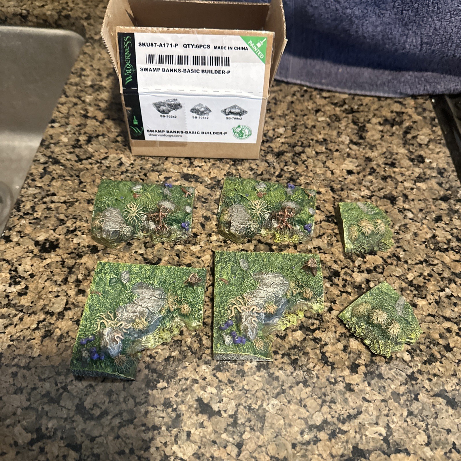 dwarven forge Swamp Banks, Basic Builder