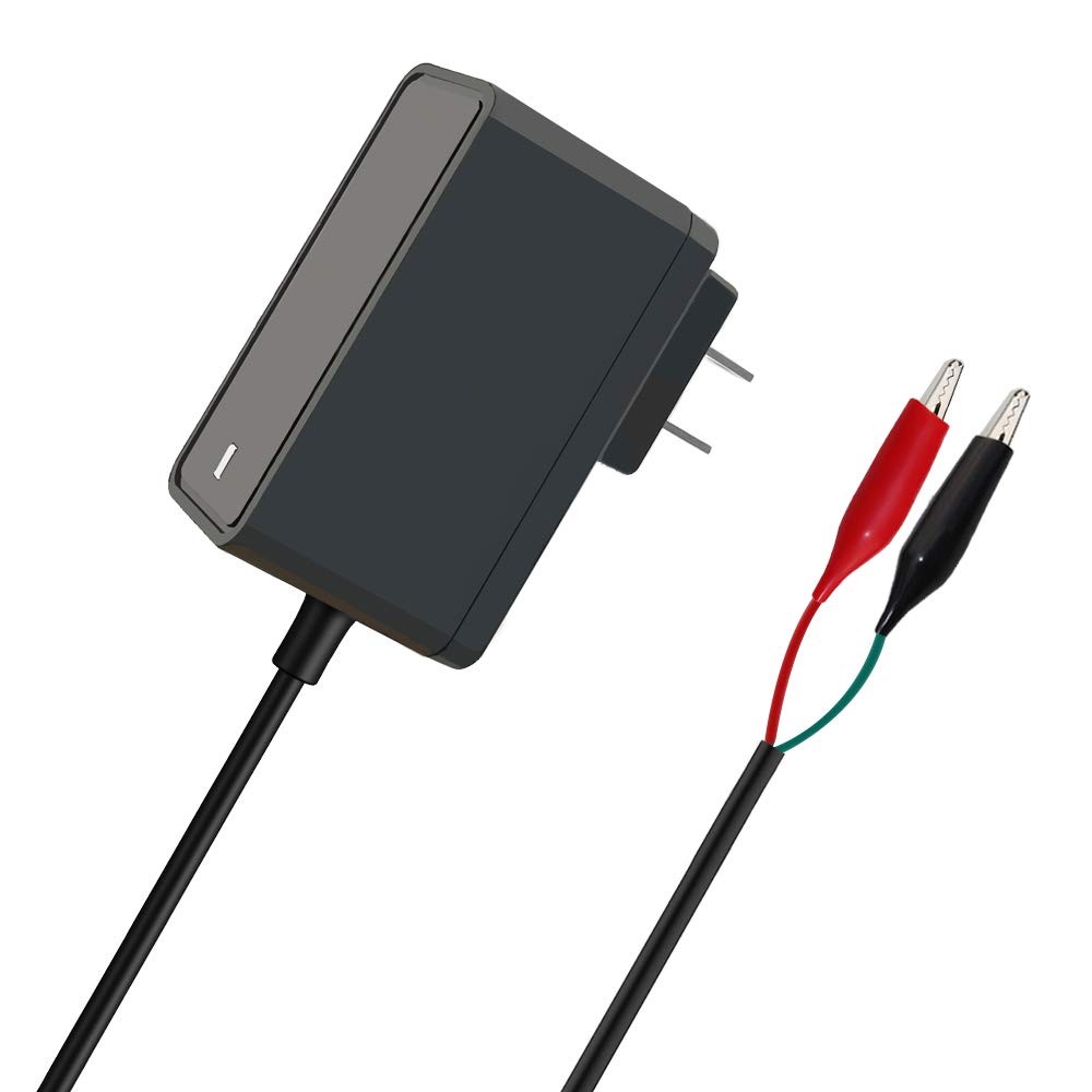 Bouge 6V Battery Charger for Moultrie, ExperPower, Charger, Black