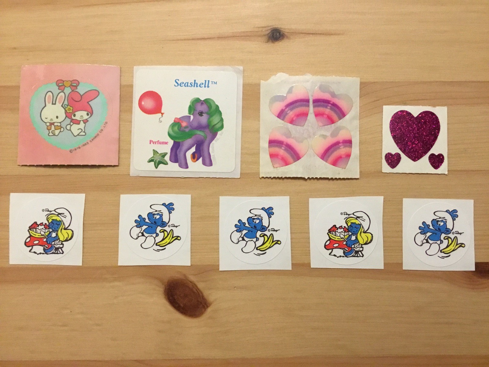 Vintage Sticker Set