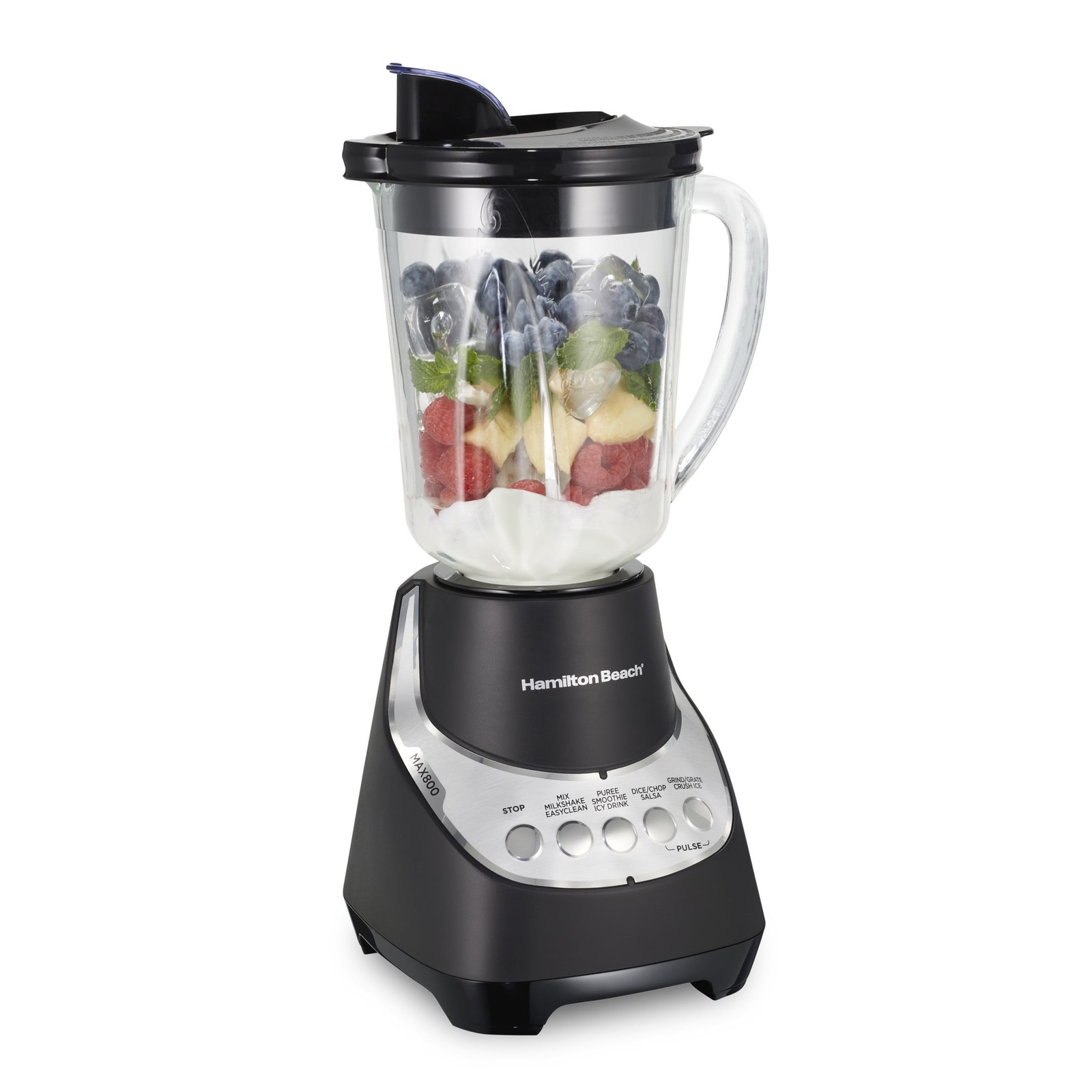 Hamilton Beach Wave Action Blender for Kitchen, 48 oz Jar for Smoothies