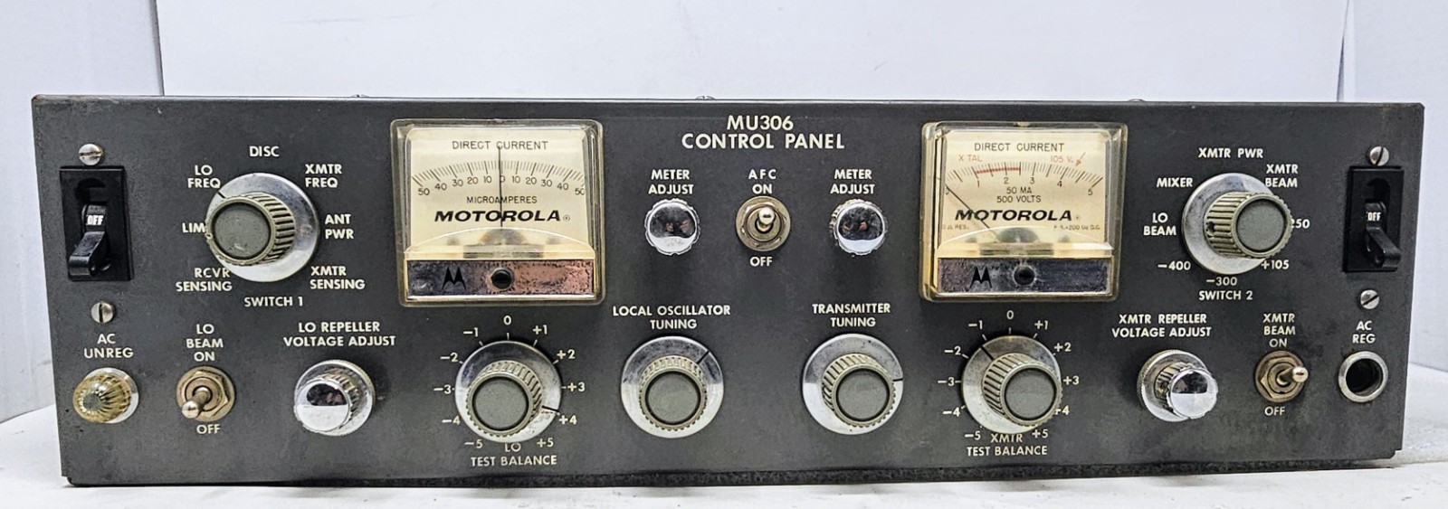 Motorola MU306 Control Panel Local Oscillator Repeller