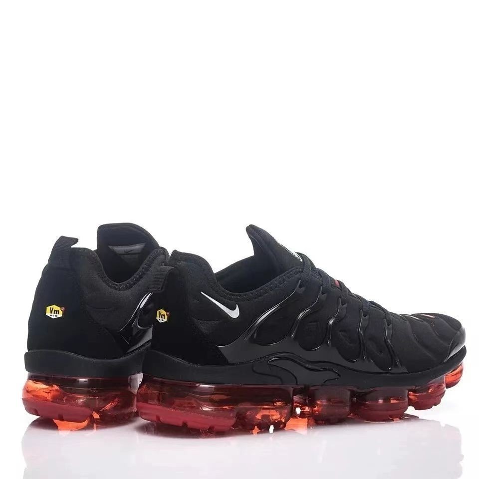 NEW shoes box Nike Air Vapormax Plus TN Red Black Men's shoes Brand New