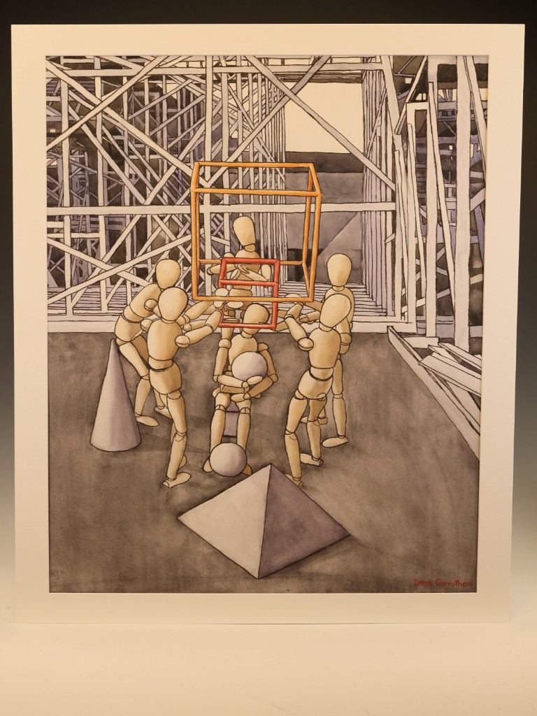 Derek Carruthers (1935–2021) – Mannequin Figures – Dated 1997