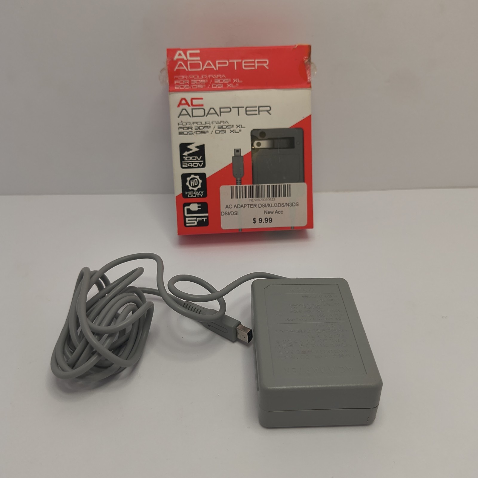 New Nintendo 3DSXL, 3DS DSi, DSIXL,2D and 2DXL Wall Charger New Open Box