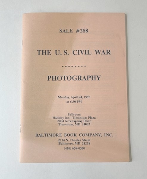Auction Catalog - Miscellanous Lots Civil War & Later to Modern