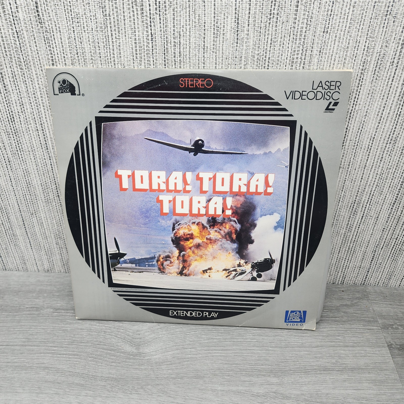 "Tora! Tora! Tora!" Japanese FY507-35MA Laserdisc LD - Martin Balsam