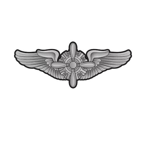 Flight Engineer Badge FE Wings Sticker