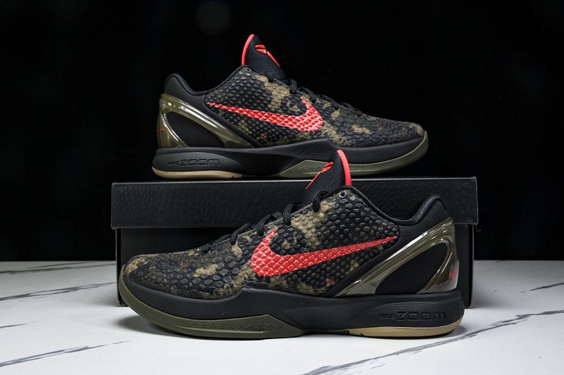 NK Zoom Kobe 6 Protro Italian Camo (2024) FQ3546-001 Men's Size 6.5-14