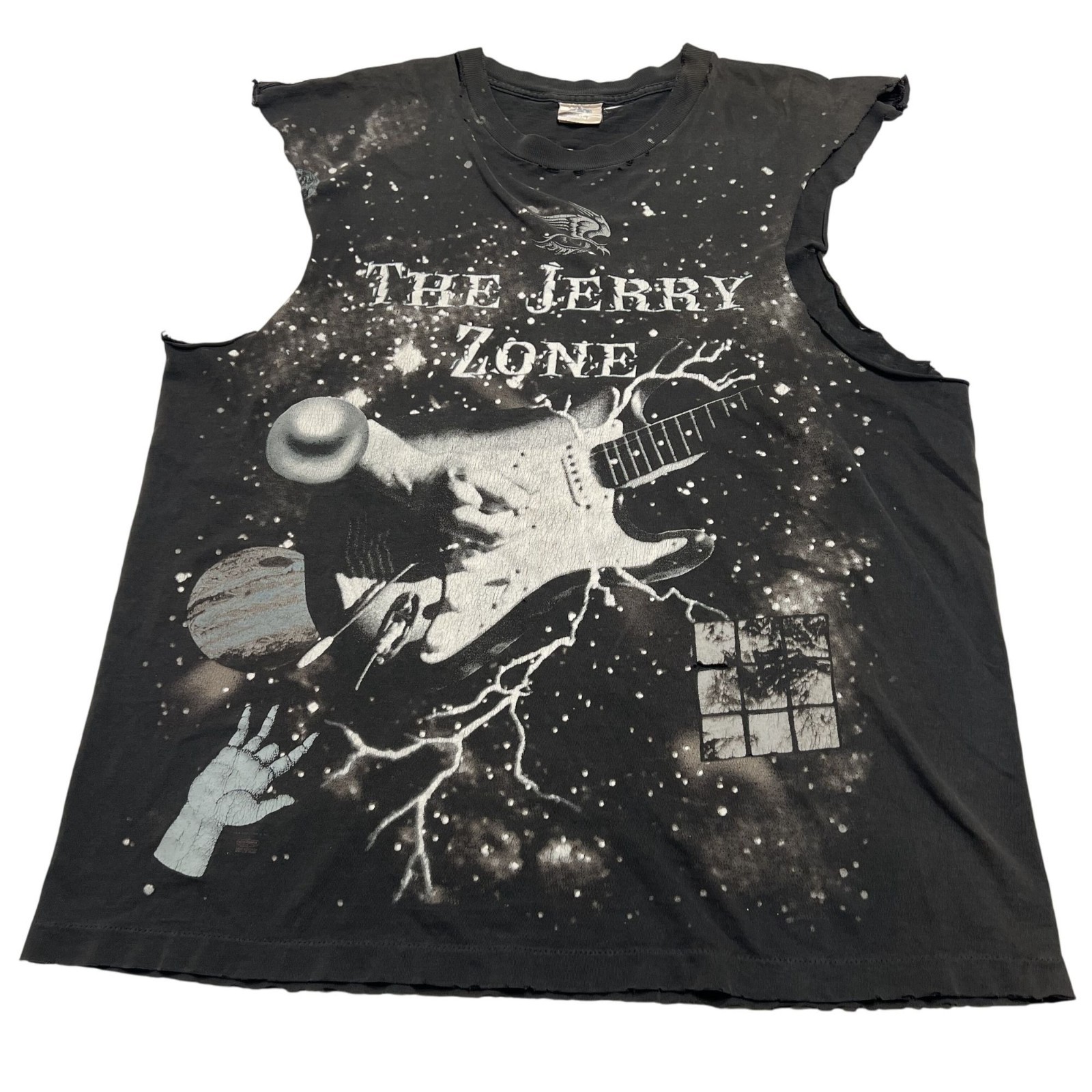 Vintage Distressed Grateful Dead 1994 JERRY GARCIA THE TWILIGHT ZONE AOP