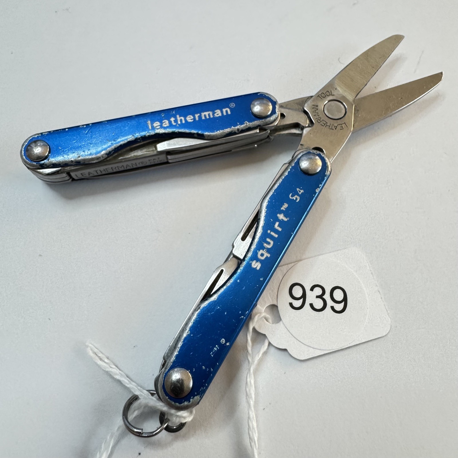 Leatherman Squirt S4 Multi Tool Multifunction Pocket Knife EDC Blue #939