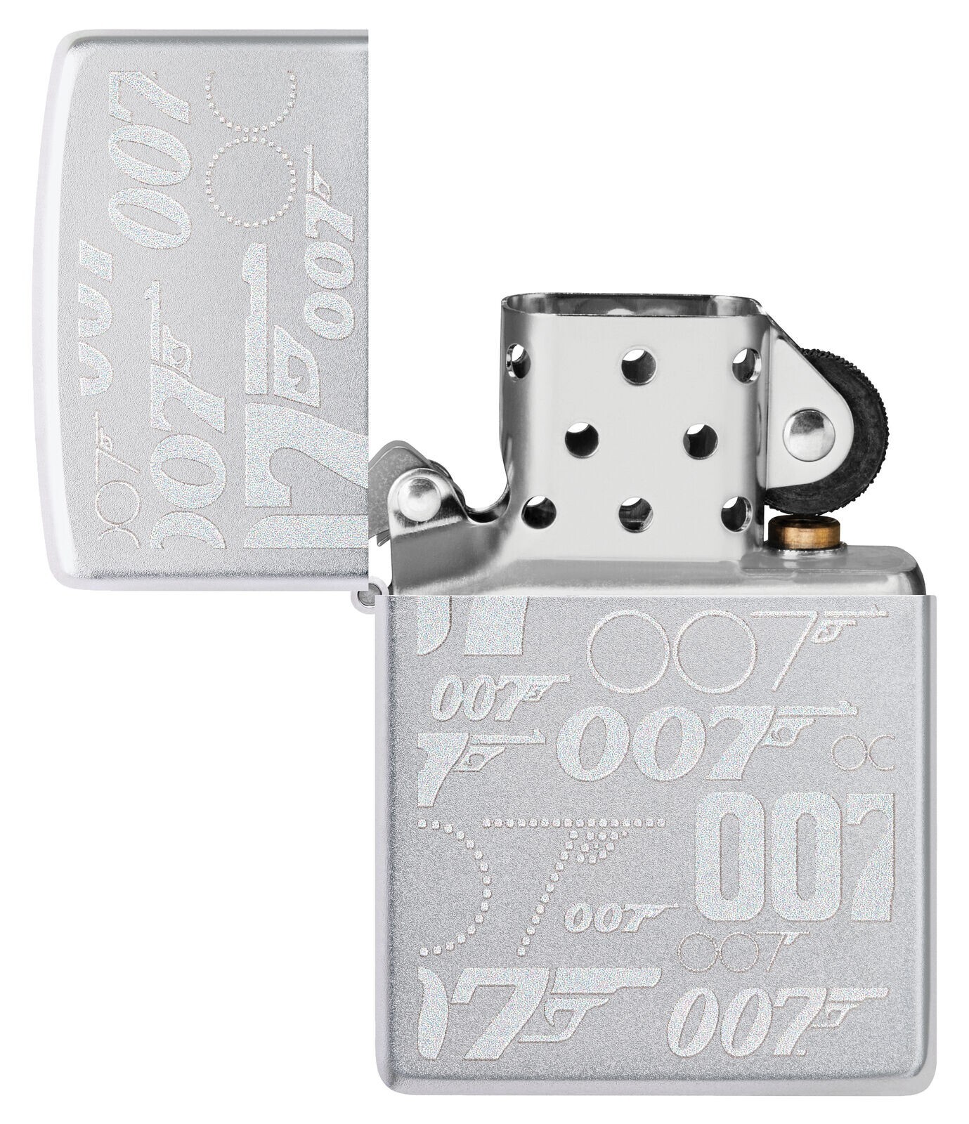 Zippo James Bond Satin Chrome 48735