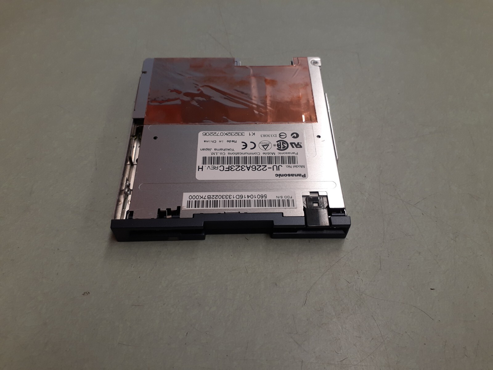 PANASONIC JU-226A323FC REV H Floppy Disk Drive - Navy Blue Bezel