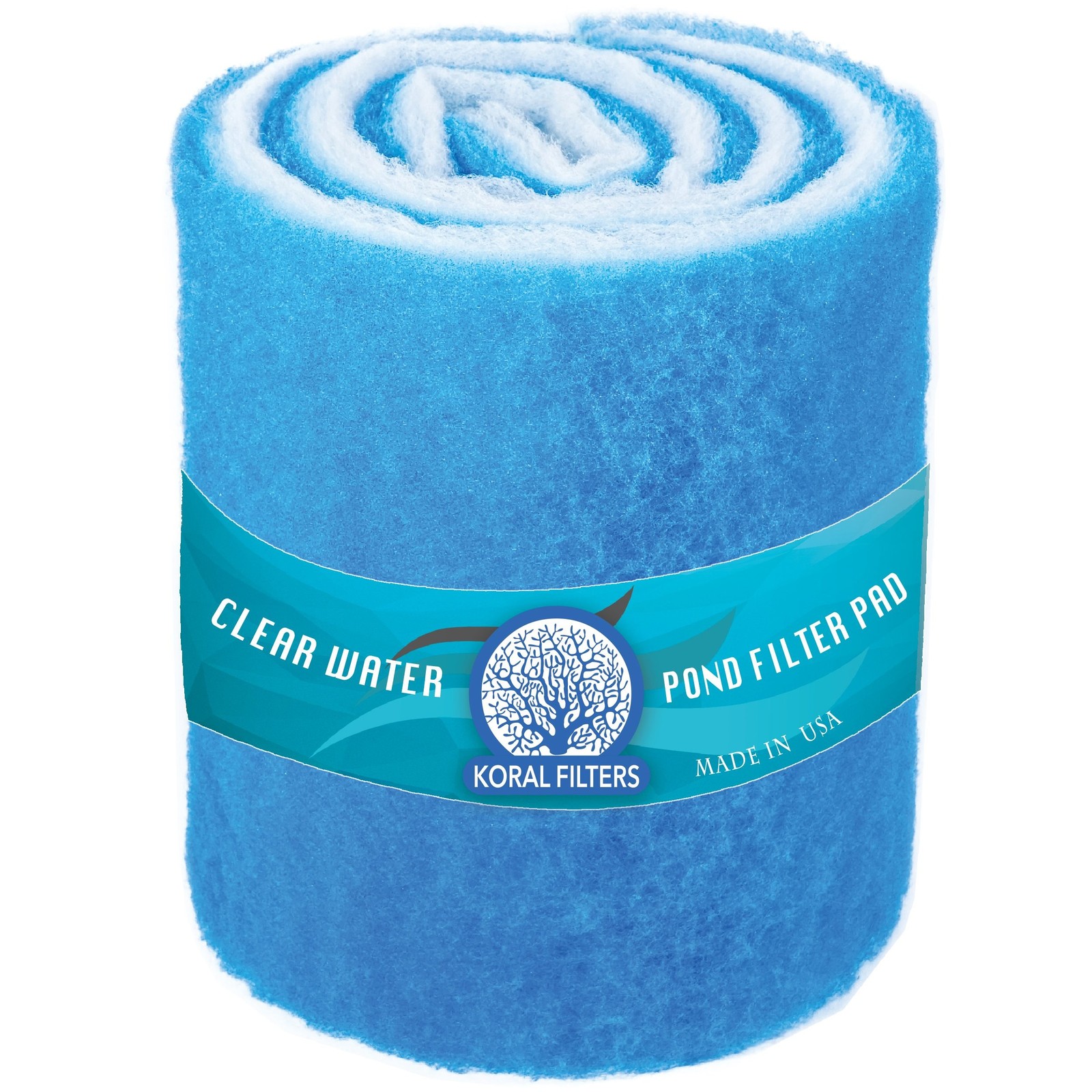 Koi Pond and Aquarium Filter Media Roll - 12 Inches by 72 Inches by 1.25 Inch...