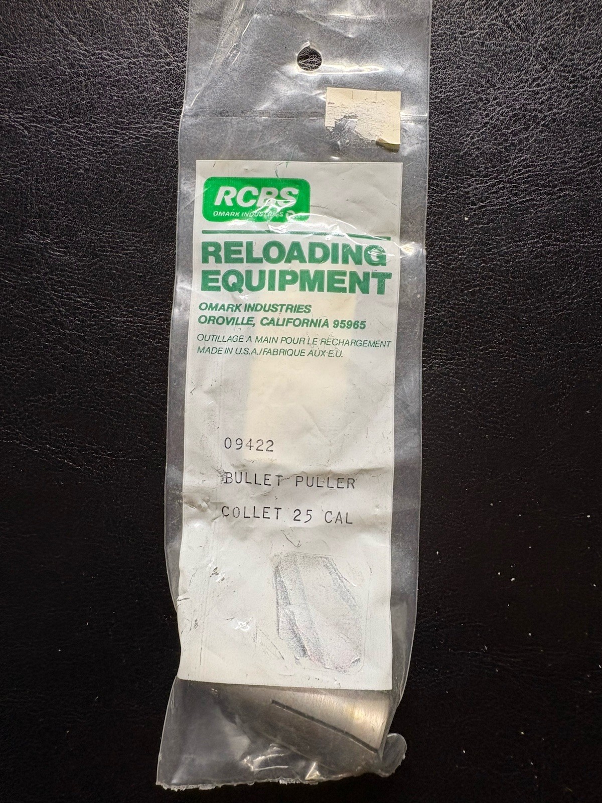 RCBS Bulletin Puller Collet 25 Cal 09422